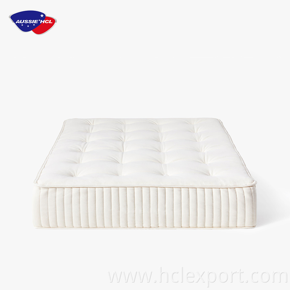 Hybrid waterproof king queen twin double size mattresses cover protector pocket spring gel memory foam mattress